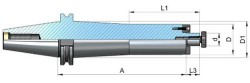 Alın Kamalı Malafa DIN 6357 (Form A) 3 - Thumbnail