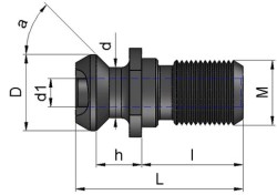 Çektirme civataları ISO 7388 - CAT - Thumbnail