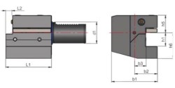 Eksenel kater tutucu C1 Formu sağ 6 - Thumbnail