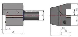 Eksenel kater tutucu C3 Formu ters sağ,kısa 3 - Thumbnail