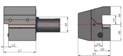 Eksenel kater tutucu C3 Formu ters sağ,kısa 4 - Thumbnail