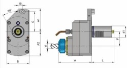 Eroğlu - Eksenel Tahrikli Takım Tutucu Pens Başlığı Eksenden kaçık DIN 6499 2