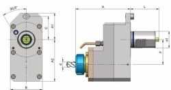 Eroğlu - Eksenel Tahrikli Takım Tutucu Pens Başlığı Eksenden kaçık DIN 6499 7