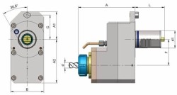 Eroğlu - Eksenel Tahrikli Takım Tutucu Pens Başlığı Eksenden kaçık DIN 6499 5