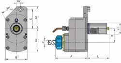 Eroğlu - Eksenel Tahrikli Takım Tutucu Pens Başlığı Eksenden kaçık DIN 6499 8