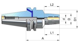 Hidrolik Takım Tutucu (Form AD) 4 - Thumbnail