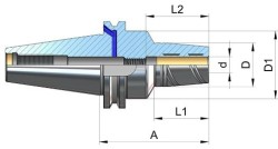 Hidrolik Takım Tutucu (Form ADB) 2 - Thumbnail