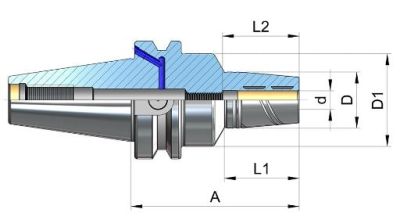 Hidrolik Takım Tutucu (Form ADB) 5