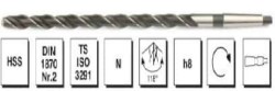 MTE - HSS DIN 1870-2 Mors Konik Saplı Çok Uzun Matkap Ucu