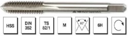 MTE - HSS DIN 352 Metrik Normal Vidalı Kılavuz - Son