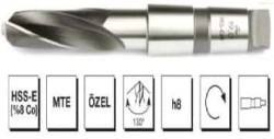 MTE - HSS -E (%8Co) MTE Normu Hardox Matkap Ucu