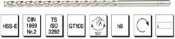 MTE - HSS-E DIN 1869 -2 Silindirik Saplı Çok Uzun Matkap Ucu - GT 100 Tipi