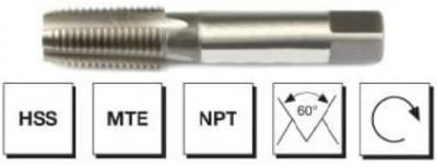 HSS MTE Normu 1/16 NPT Konik Boru Kılavuzu