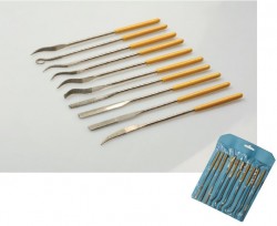 Ekonomik Ürün - Kıvrık Elmas Eğe Seti - 160 mm