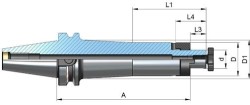 Kombine Malafa DIN 6358 (Form AD) 4 - Thumbnail