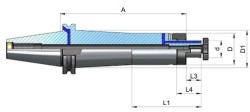 Kombine Malafa DIN 6358 (Form ADB) 2 - Thumbnail