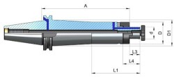 Kombine Malafa DIN 6358 (Form ADB) - Thumbnail