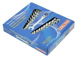 İzeltaş - Mafsallı Cırcır Kombine Anahtar Takımı (mm) - 0345