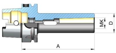 Mors adaptörü DIN 6383 3