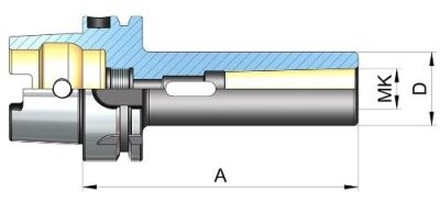 Mors adaptörü DIN 6383 5