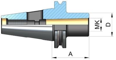 Mors Adaptörü DIN 6383