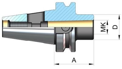 Mors Adaptörü DIN 6383 (Form AD) 3