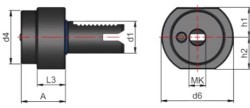 Mors Konik Tutucu Form F1 2 - Thumbnail