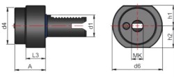 Mors Konik Tutucu Form F1 5 - Thumbnail