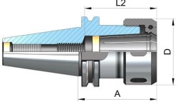 Pens Başlığı DIN 6391 Pens DIN 6388-B (Form AD) 2 - Thumbnail