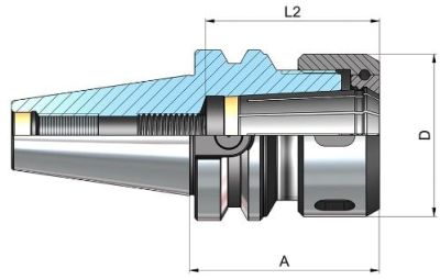 Pens Başlığı DIN 6391 Pens DIN 6388-B (Form AD) 3