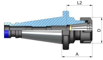 Pens başlığı Pens DIN 6499 ER tipi 22