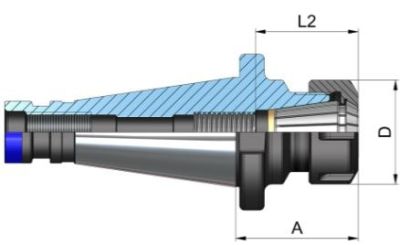 Pens başlığı Pens DIN 6499 ER tipi 23