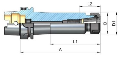 Pens başlığı Pens DIN 6499 ER Tipi 3