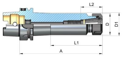 Pens başlığı Pens DIN 6499 ER tipi 4