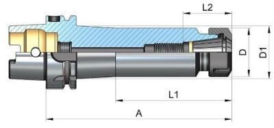 Pens başlığı Pens DIN 6499 ER tipi 5