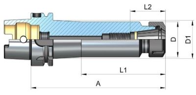 Pens başlığı Pens DIN 6499 ER tipi 7