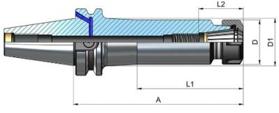 Pens Başlığı Pens DIN 6499 ER Tipi (Form ADB) 5