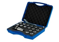 Eroğlu - Pens Başlığı Seti Plastik Kutuda DIN 6499 ER Tipi (Form AD)