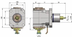 Eroğlu - Radyal Tahrikli Takım Tutucu Alın Kamalı Malafa DIN 6357 71
