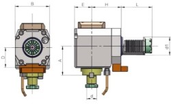 Eroğlu - Radyal Tahrikli Takım Tutucu Alın Kamalı Malafa DIN 6357,Referans Dayamalı 2