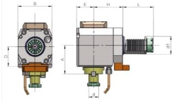 Eroğlu - Radyal Tahrikli Takım Tutucu Alın Kamalı Malafa DIN 6357,Referans Dayamalı