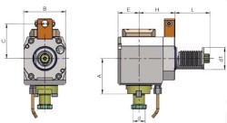 Eroğlu - Radyal Tahrikli Takım Tutucu Alın Kamalı Malafa DIN 6357,Referans Kamalı 32