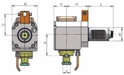 Eroğlu - Radyal Tahrikli Takım Tutucu Alın Kamalı Malafa DIN 6357,Referans Kamalı 35