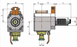 Eroğlu - Radyal Tahrikli Takım Tutucu Alın Kamalı Malafa DIN 6357,Referans Kamalı 36