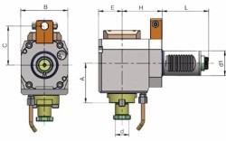 Eroğlu - Radyal Tahrikli Takım Tutucu Alın Kamalı Malafa DIN 6357,Referans Kamalı 43