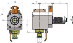 Eroğlu - Radyal Tahrikli Takım Tutucu Alın Kamalı Malafa DIN 6357,Referans Kamalı 46