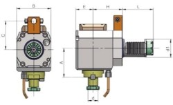 Eroğlu - Radyal Tahrikli Takım Tutucu Alın Kamalı Malafa DIN 6357,Referans Kamalı 6