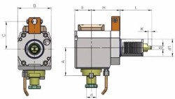 Eroğlu - Radyal Tahrikli Takım Tutucu Alın Kamalı Malafa DIN 6357,Referans Kamalı 60