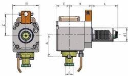 Eroğlu - Radyal Tahrikli Takım Tutucu Alın Kamalı Malafa DIN 6357,Referans Kamalı 61