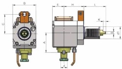 Eroğlu - Radyal Tahrikli Takım Tutucu Alın Kamalı Malafa DIN 6357,Referans Kamalı 63